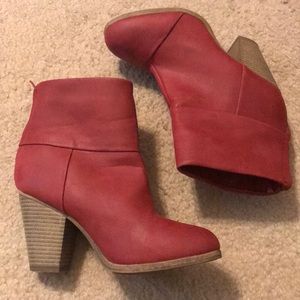 RED ANKLE BOOT ❤️🆕🆕